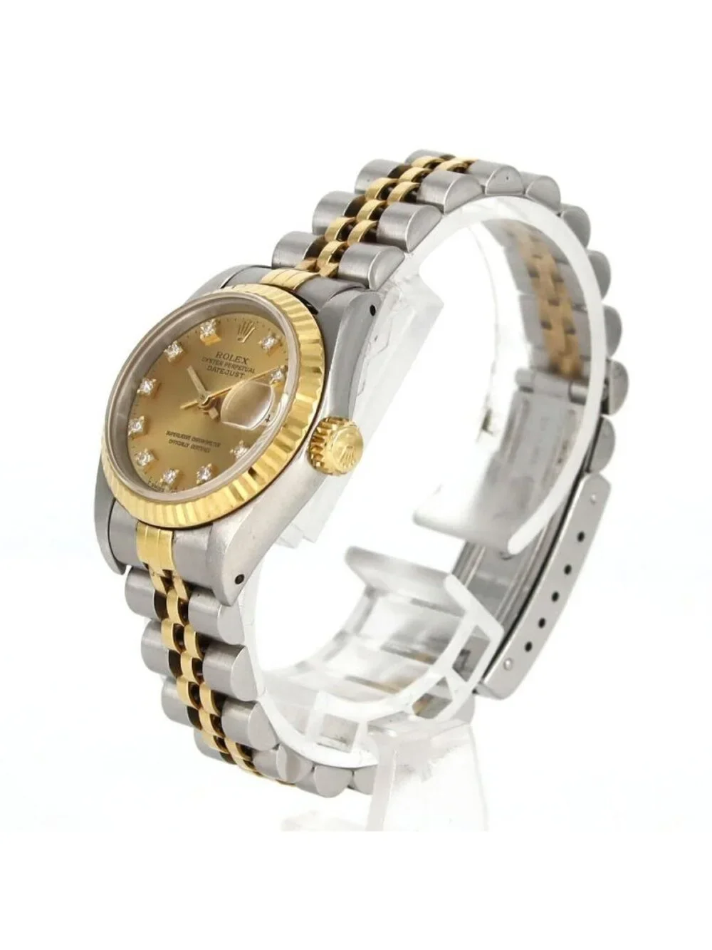 Rolex Datejust Stainless Steel Yellow Gold Automatic